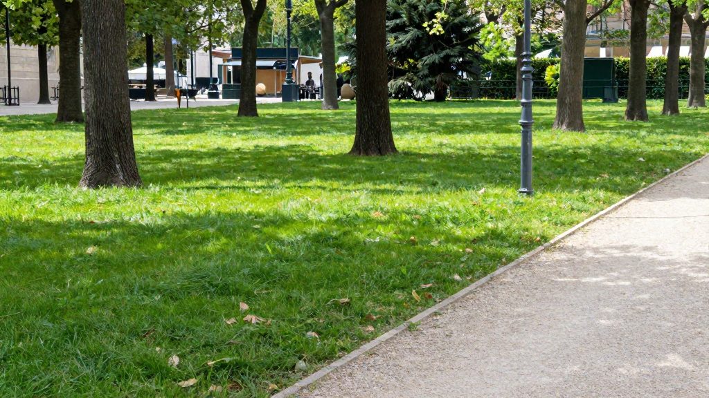 Combien d'espaces verts par habitant en France ?