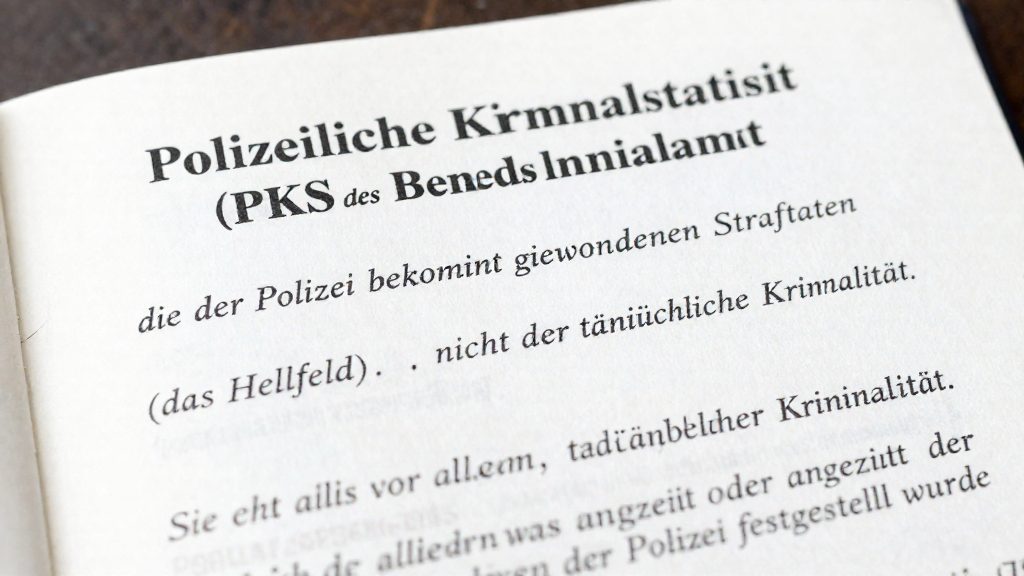 Was misst die Polizeiliche Kriminalstatistik wirklich?