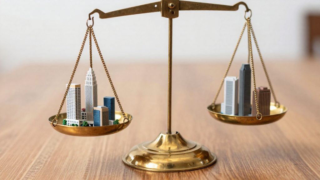 Comment comparer deux villes équitablement ?