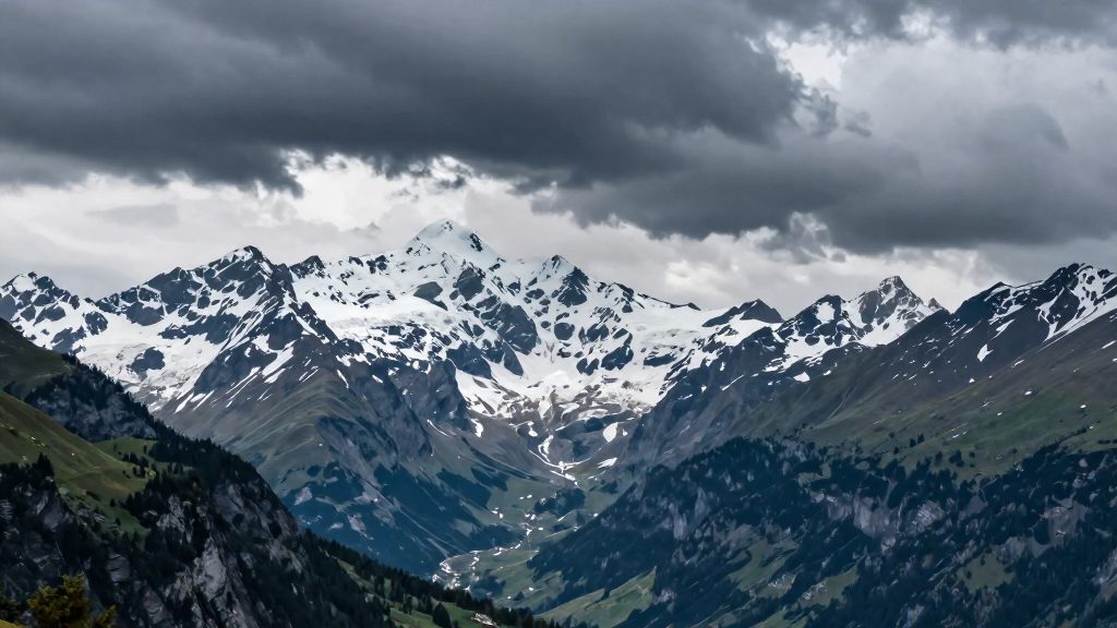 Warum regnet es im Süden und an den Alpen mehr?