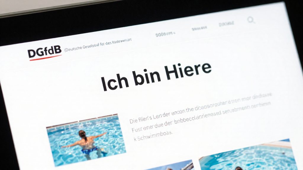 Wie viele Schwimmbäder gibt es in Deutschland?